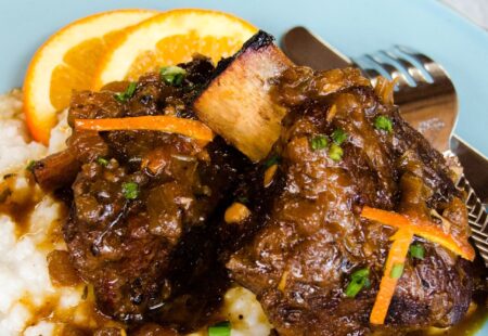 Orange Braised Beef Short Ribs