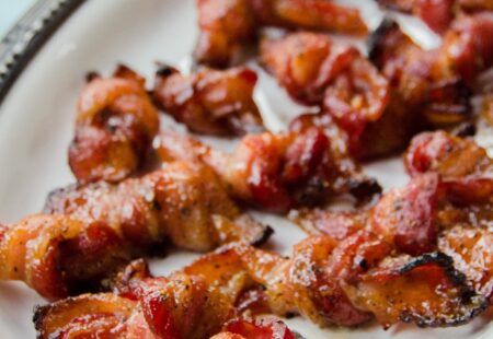 Peppered Maple Bacon Knots