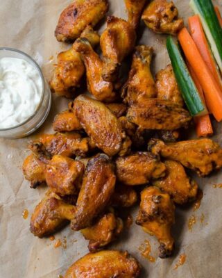 Air-Fried Buffalo Wings