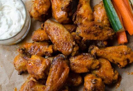 Air-Fried Buffalo Wings