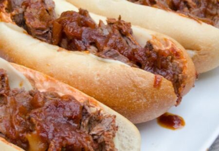 BBQ Brisket Sandwiches with Chipolte Mayo