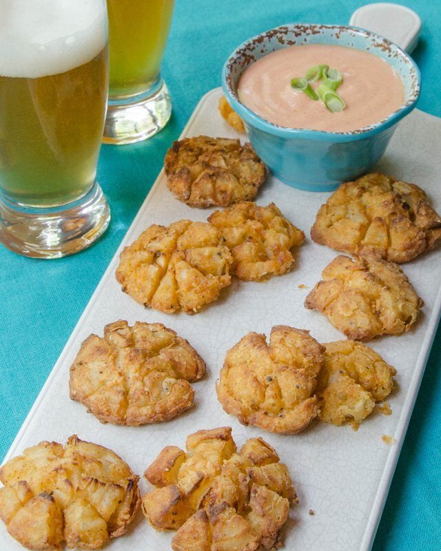 Bite-Sized Blooming Onions