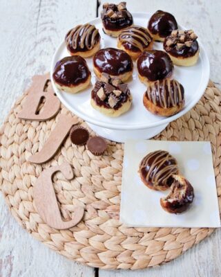 Peanut Butter Cup Doughnut Holes