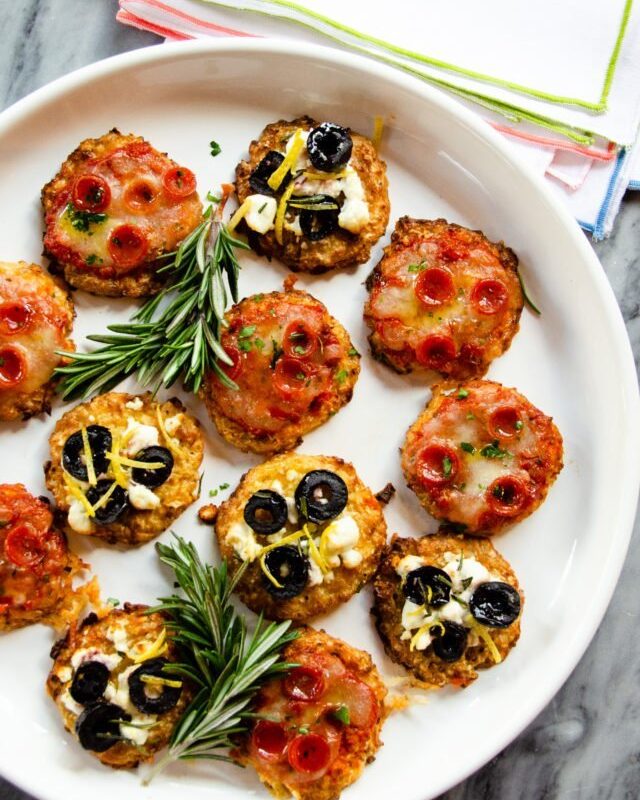 Cauliflower Pizza Bites