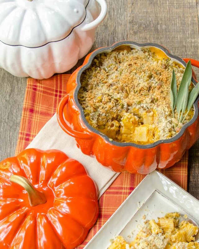 Pumpkin Mac and Cheese