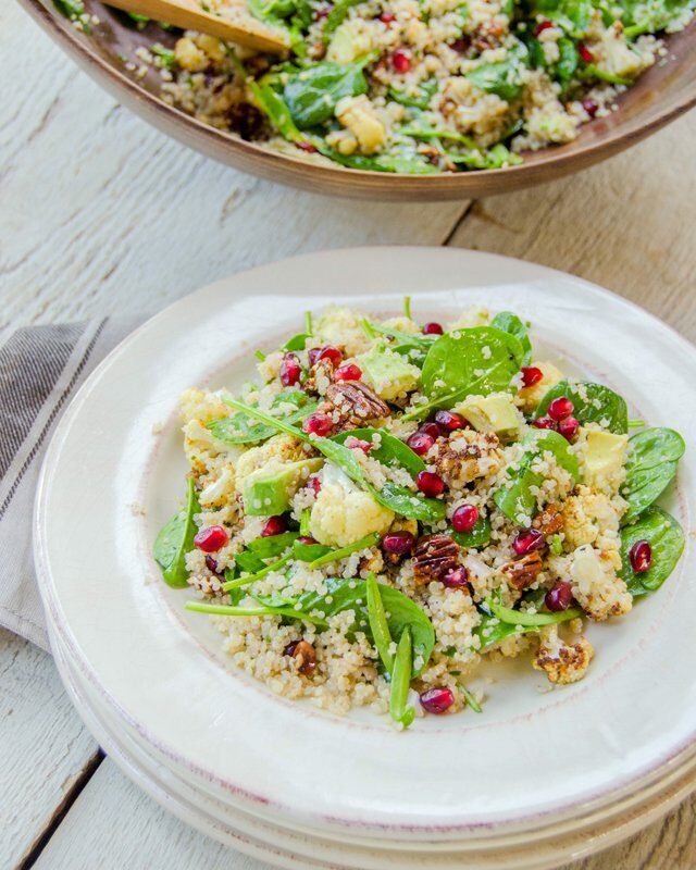 Quinoa and Spinach Salad
