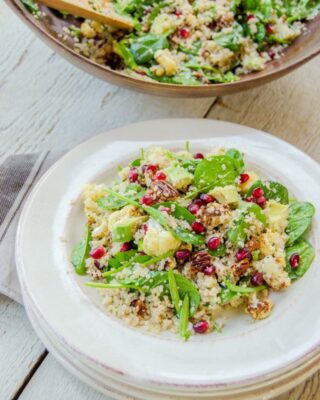 Quinoa and Spinach Salad
