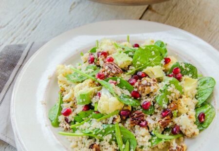 Quinoa and Spinach Salad
