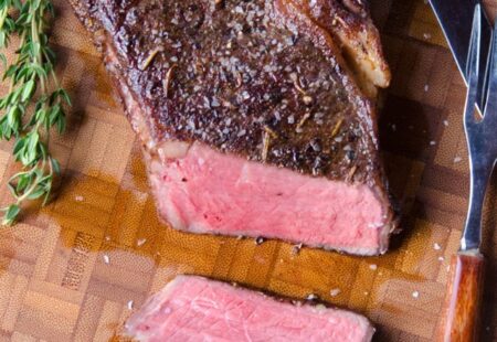 Herb and Spice-Rubbed Rib Eye Steaks