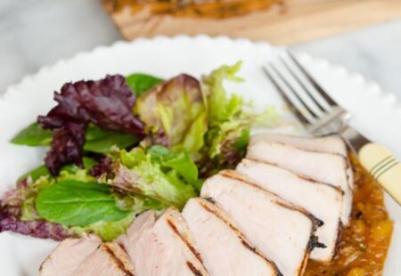 Pineapple Soy Glazed Pork Chops