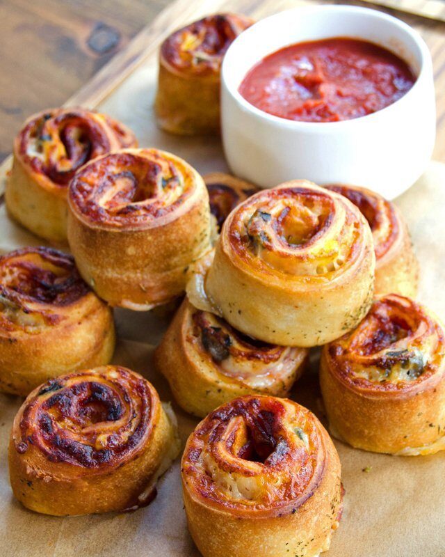 Air Fried Stromboli Pinwheels