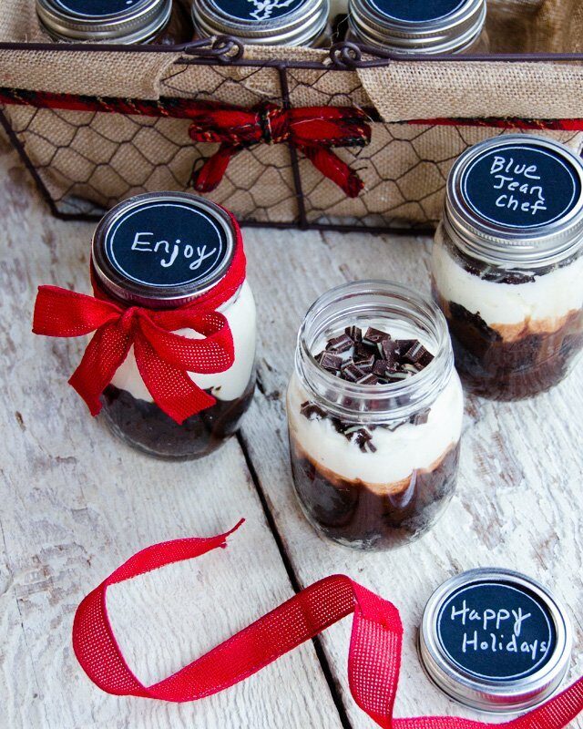 Tipsy Mint Chocolate Cake Cups