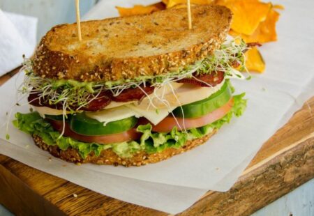 California Turkey Club Sandwich