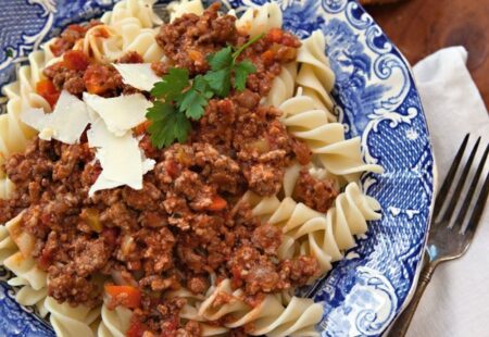 Pressure Cooker Bolognese Sauce