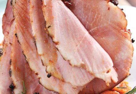 Madeira Ham with Apricots