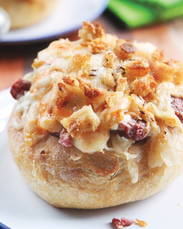 Corned Beef Reuben Casserole