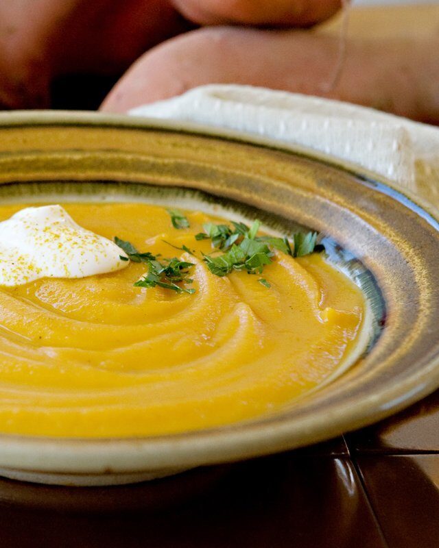 Curried Sweet Potato Soup