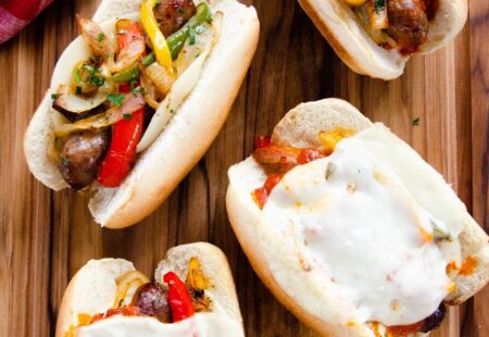 Air-Fried Sausage Sandwich