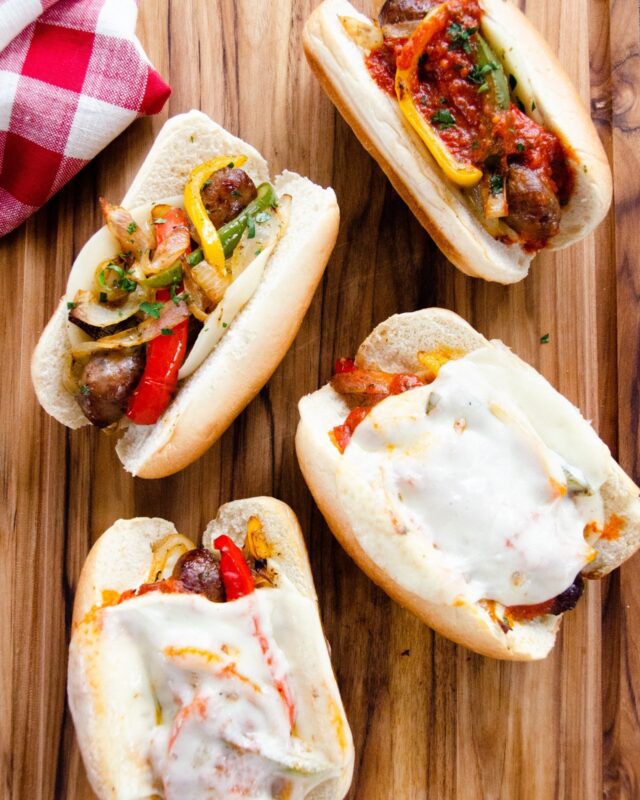 Air-Fried Sausage Sandwich