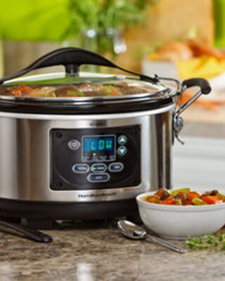 6-Quart Programmable Slow Cooker