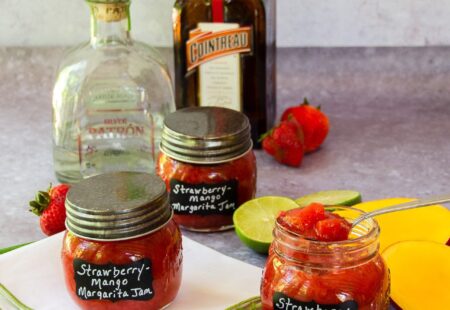 Strawberry Mango Margarita Jam