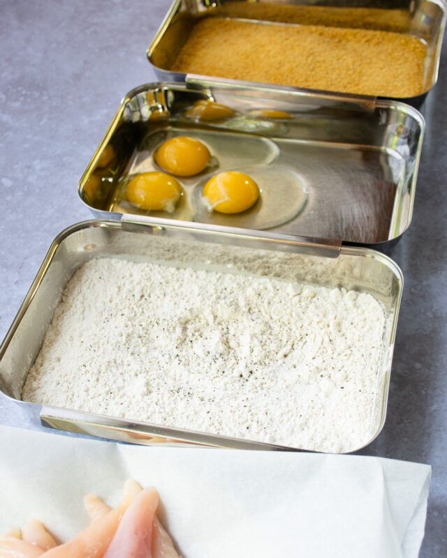 How to Dredge and Bread Foods