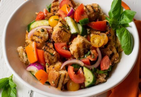 Grilled Panzanella Salad