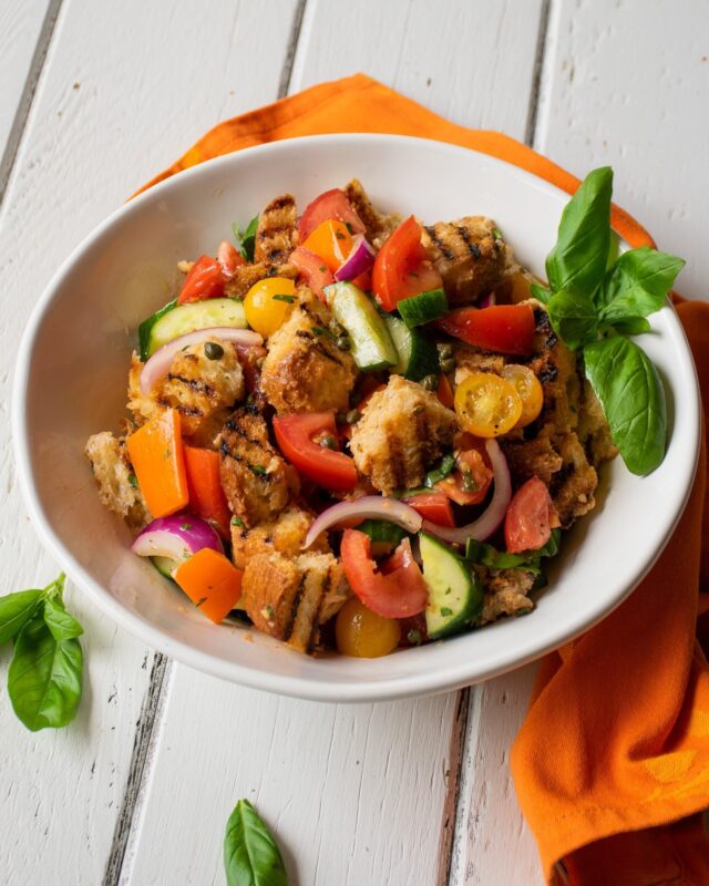 Grilled Panzanella Salad