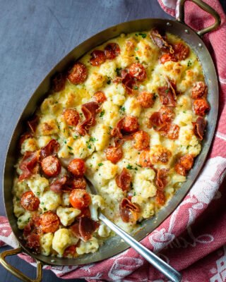 Cauliflower Alfredo Bake