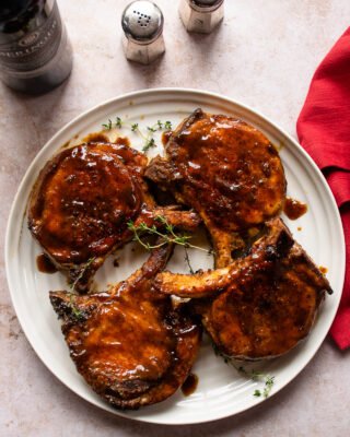 Easy Glazed Pork Chops