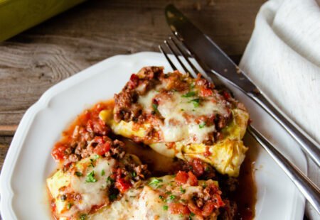 Ricotta Stuffed Cabbage Shells