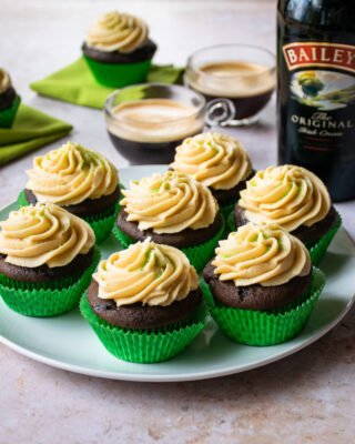 Irish Coffee Cupcakes