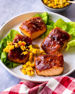 Balsamic BBQ Salmon
