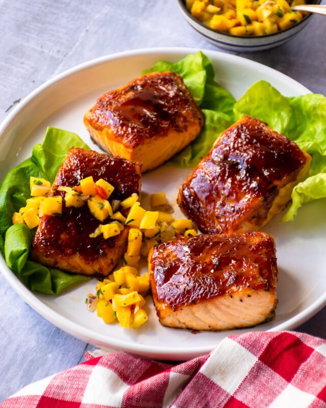 Balsamic BBQ Salmon