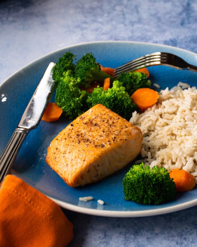 Easy Air-Fried Salmon