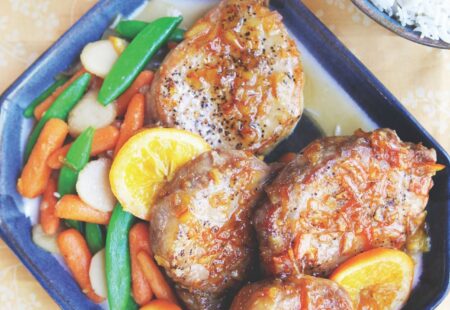 Orange Marmalade Pork Chops