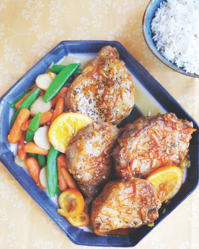 Orange Marmalade Pork Chops