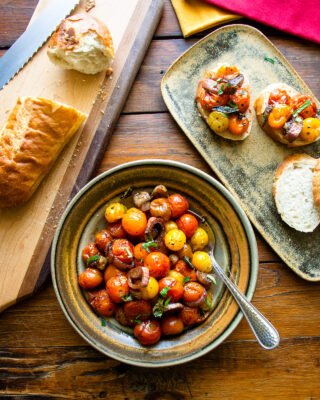 Balsamic Roasted Cherry Tomatoes