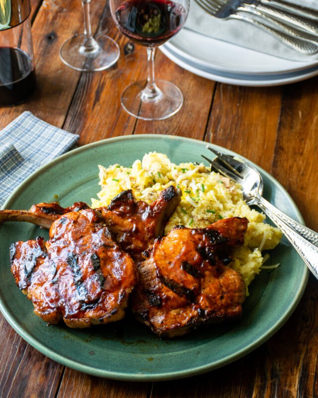 Honey BBQ Pork Chops