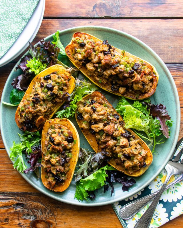 Stuffed Delicata Squash