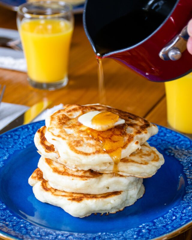 Sourdough Buttermilk Pancakes