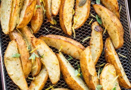 Greek Potato Wedges