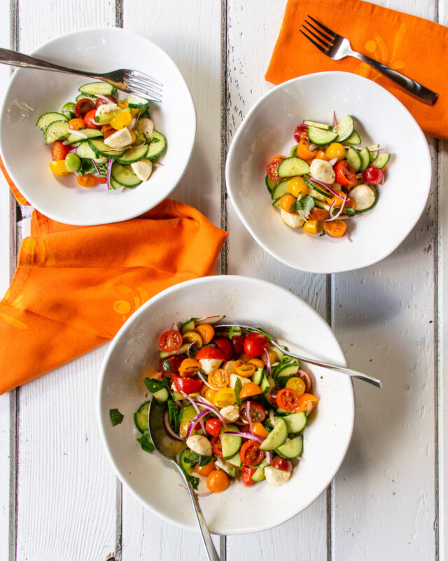 Tomato Cucumber Salad