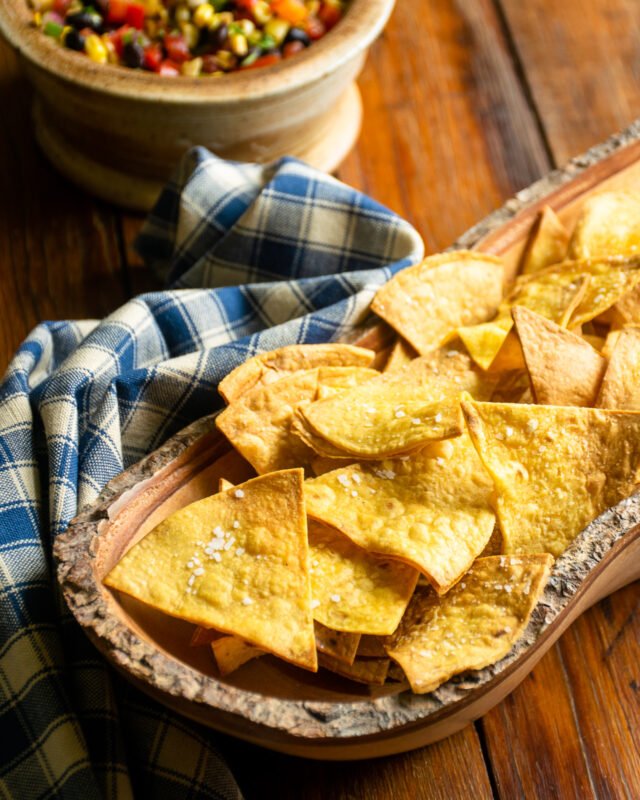 Homemade Air Fryer Tortilla Chips