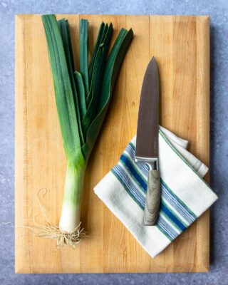How to Cut a Leek