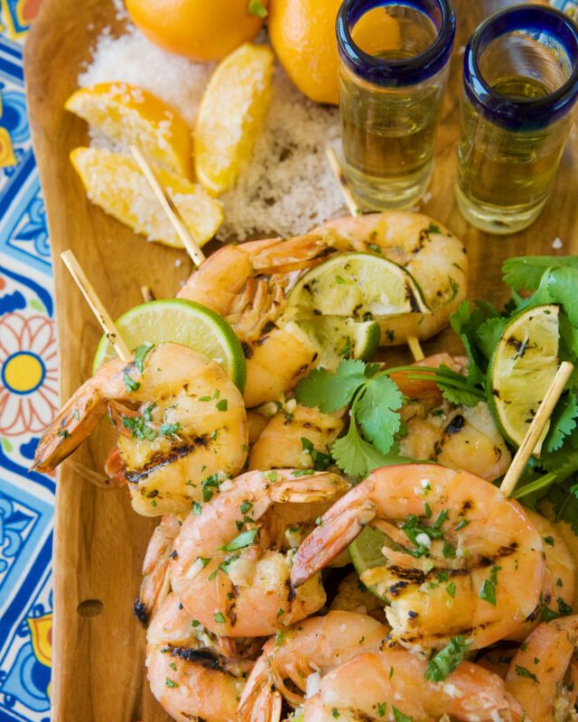 Tequila Lime Shrimp Tacos