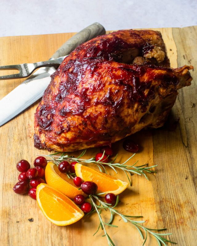 Cranberry Glazed Turkey Breast