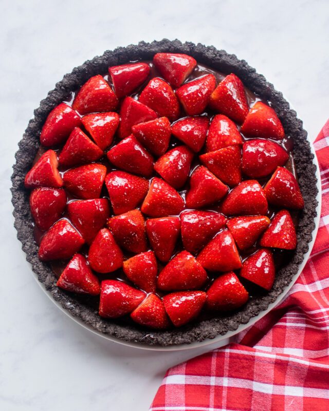 Chocolate Strawberry Tart